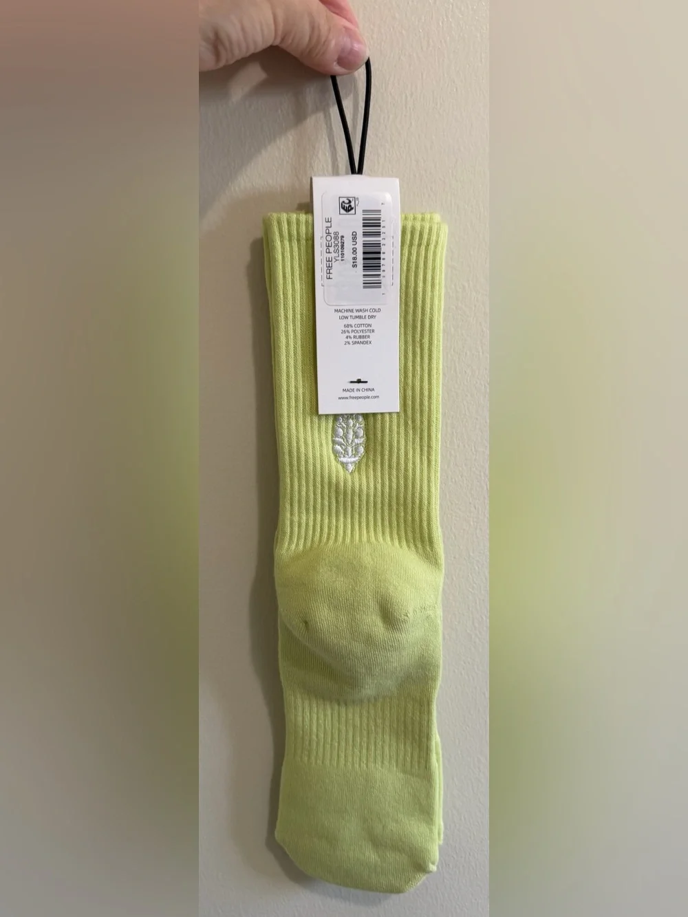 NWT FP Movement Bringing Buti Back Tube Socks